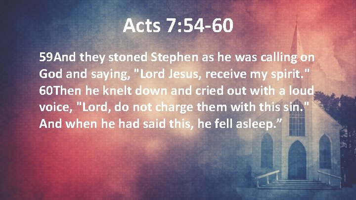 Stephen – Japanese Congregational Church
